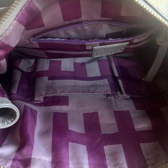 KOOBA LEATHER SHOULDER BAG Taupe - Picture 5 of 7